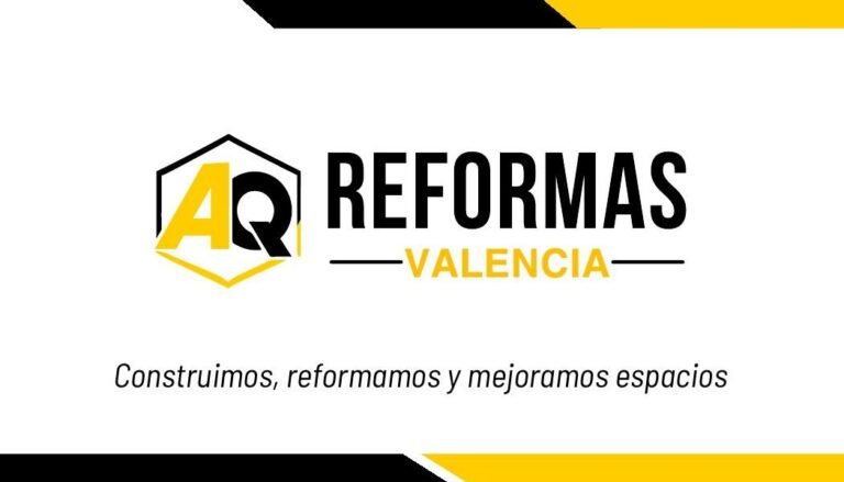 Pieza gráfica de AQ Reformas Valencia