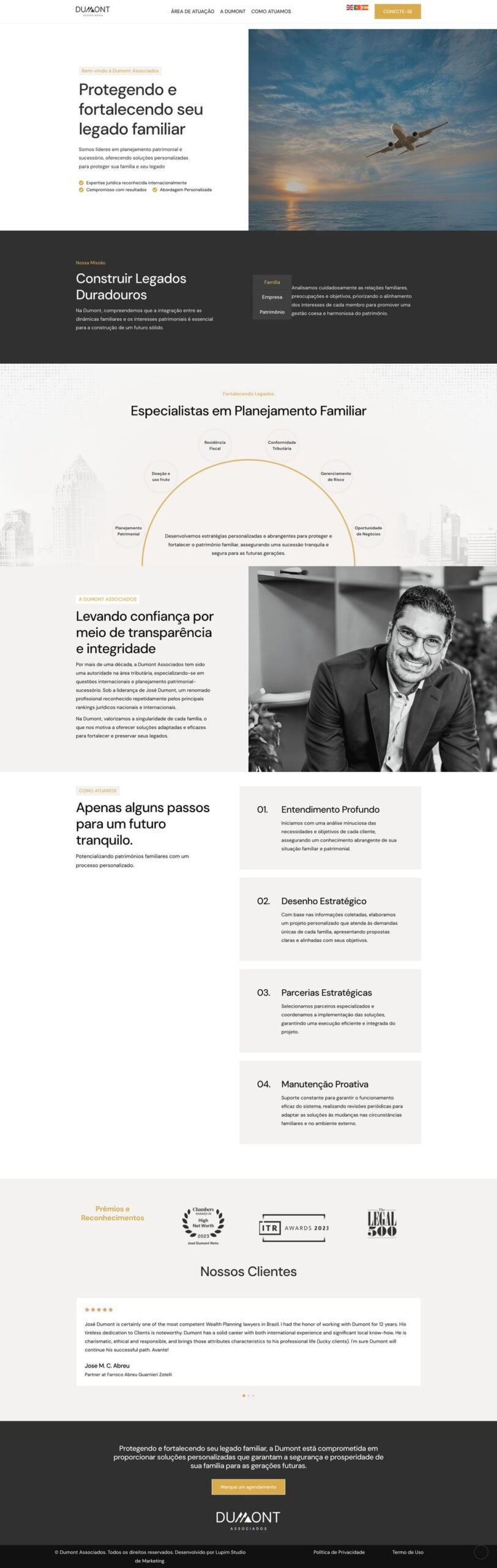 Web de Dumont Associados