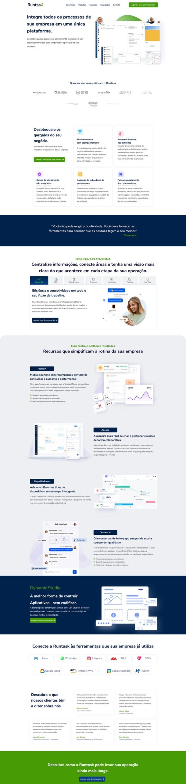 Web de Runtask