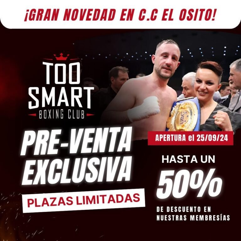 Pieza gráfica de Too Smart Boxing Club